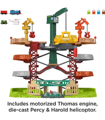 THOMAS AND FRIENDS - TRAINS AND CRANES SUPER TOWER