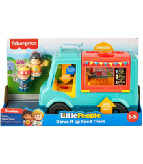 Fisher Price Little People Serve It Up Food Truck Img 1 - Toyworld