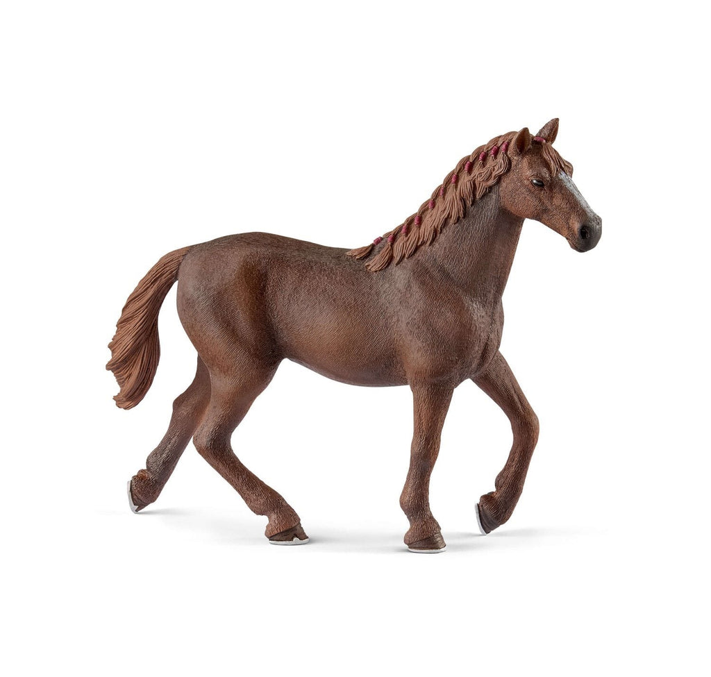 Schleich English Thoroughbred Mare Grey Dot - Toyworld