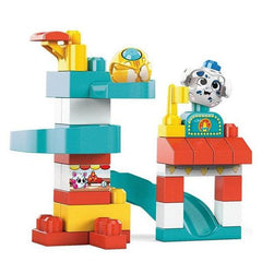 Megabloks World Of Peek A Blocks Chase N Slide Playhouse Img 1 - Toyworld