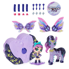 HATCHIMALS PIXIES RIDERS WILDER WINGS LAVENDER AND LIGHTING