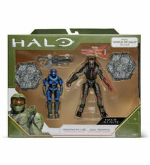 HALO 4 INCH HEROES V VILLAINS SPARTAN MK V JEGA ROOMNAI