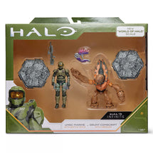 HALO 4 INCH HEROES V VILLAINS MARINE  V GRUNT CONSCRIPT