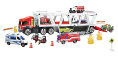 Matchbox Fire Rescue Hauler Img 2 - Toyworld