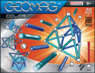 Geomag Color 40 Pieces - Toyworld