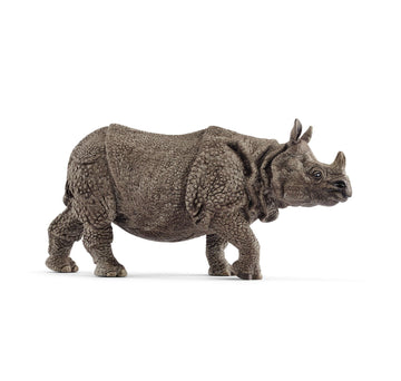Schleich Indian Rhinoceros Grey Dot - Toyworld