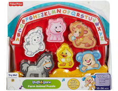 FISHER-PRICE LAUGH N LEARN PUZZLE ASSORTED