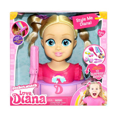 Love Diana Deluxe Styling Head - Toyworld