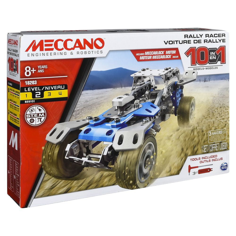 Meccano 10 Model Set Rally Racer - Toyworld