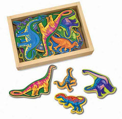 Melissa Doug Magnetic Wooden Dinosaurs Img 1 - Toyworld