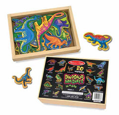 Melissa Doug Magnetic Wooden Dinosaurs Img 2 - Toyworld