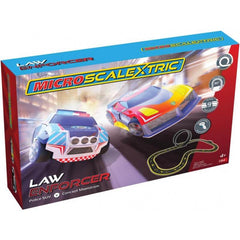 Micro Scalextric Law Enforcer Slot Set - Toyworld