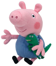 Peppa Pig George Ty Beanie - Toyworld