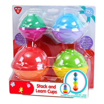 Playgo Stack & Learn Cups - Toyworld
