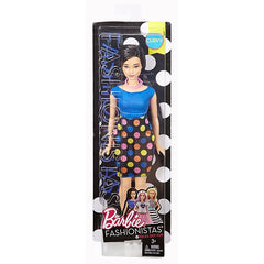 Barbie Fashionista Doll 51 Polka Dot Fun Curvy Img 1 - Toyworld