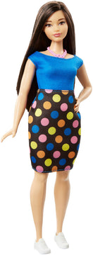 Barbie Fashionista Doll 51 Polka Dot Fun Curvy - Toyworld