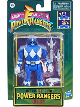 Power Rangers Retro Morphin Power Rangers Billy | Toyworld