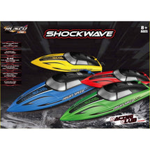 Rusco Racing Shockwave Boat Assorted Colors | Toyworld