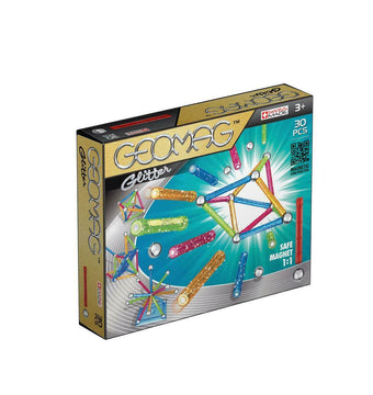 Geomag Panels Glitter 22 Pieces - Toyworld