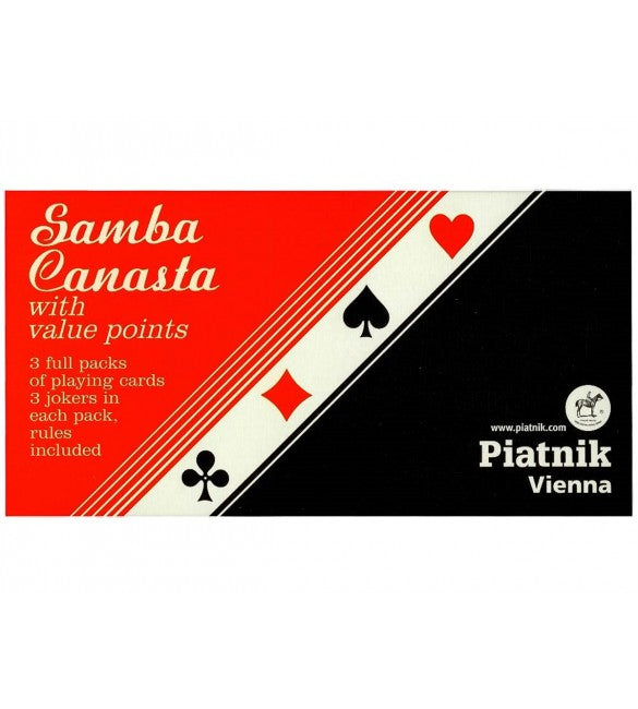 PLAYING CARDS SAMBA CANASTA