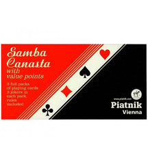 PLAYING CARDS SAMBA CANASTA