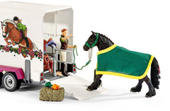 Schleich Pick Up With Horse Box Img 4 - Toyworld
