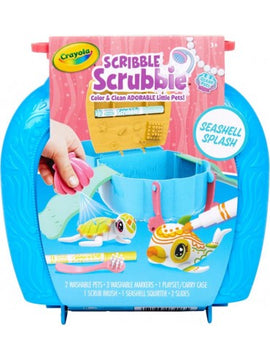 Crayola Scribble Scrubbie Seashell Splash | Toyworld