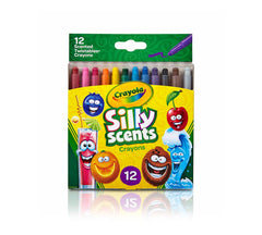 CRAYOLA SILLY SCENTS TWISTABLE CRAYONS 12 PACK