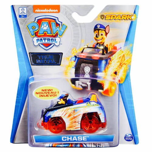 PAW PATROL TRUE METAL VEHICLE CHASE SPARK