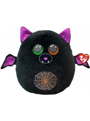 BEANIE SQUISH A BOO 10" EERIE BAT BLACK