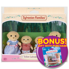 Sylvanian Families Yellow Labrador Family Img 1 - Toyworld