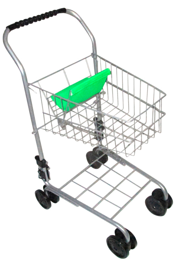 Playworld Metal Shopping Trolley - Toyworld