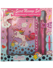 Unicorn Secret Message Set - Toyworld