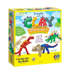 Cfk Create With Clay Dinosaurs Img 1 - Toyworld