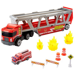 Matchbox Fire Rescue Hauler Img 1 - Toyworld