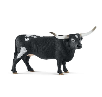 Schleich Texas Longhorn Cow Grey Dot - Toyworld