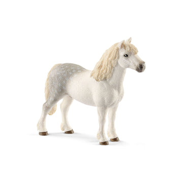 Schleich Welsh Pony Stallion Grey Dot - Toyworld