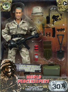 World Peacekeepers E O D Technician 1:6 Figure - Toyworld