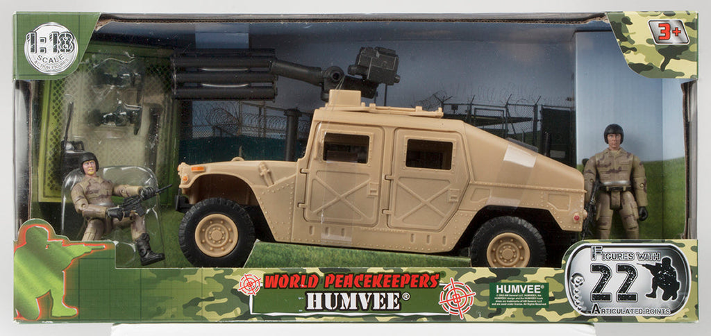 World Peacekeepers Humvee Brown - Toyworld